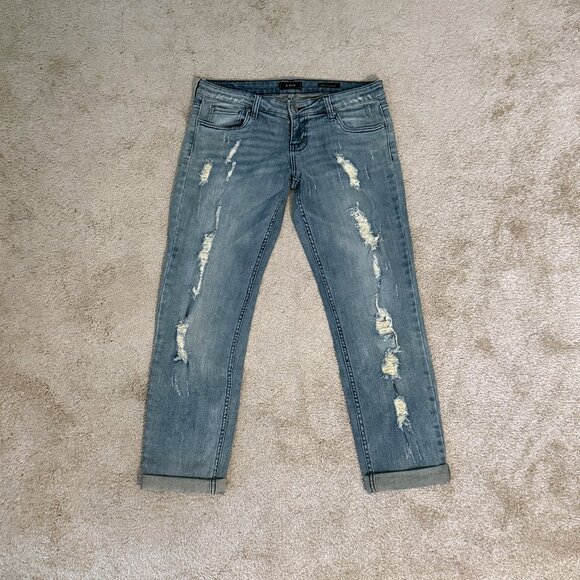STS Blue Joey Relaxed Boyfriend Cropped Jeans – Light Wash – Size 9 - Picture 6 of 6